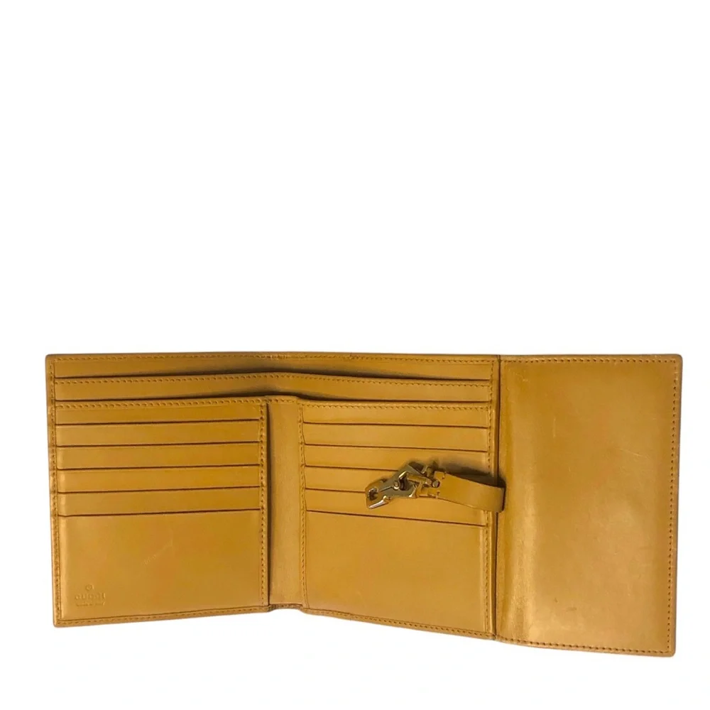 Gucci Jackie Horsebit Folding Wallet COA Stunning Collectible Vintage Multi-HP - Picture 5 of 17